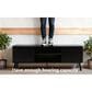 FDW 53.5" TV Stand in Black, , large