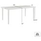 Blue River Grenada Outdoor Rectangular Dining Table in Gray - Table Only, , large