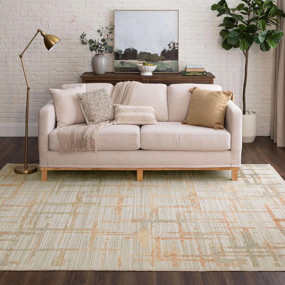 Karastan Memento Souvenir 8&#39; x 10&#39;5&quot; Beige Area Rug, , large