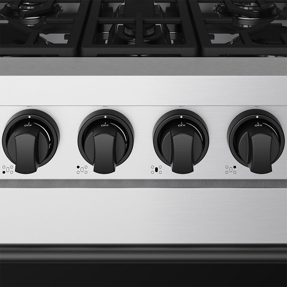 Thor Kitchen Gordon Ramsay 4.6 Cu. Ft. Professional Gas Range with Black Handle Kit in Stainless Steel, , large