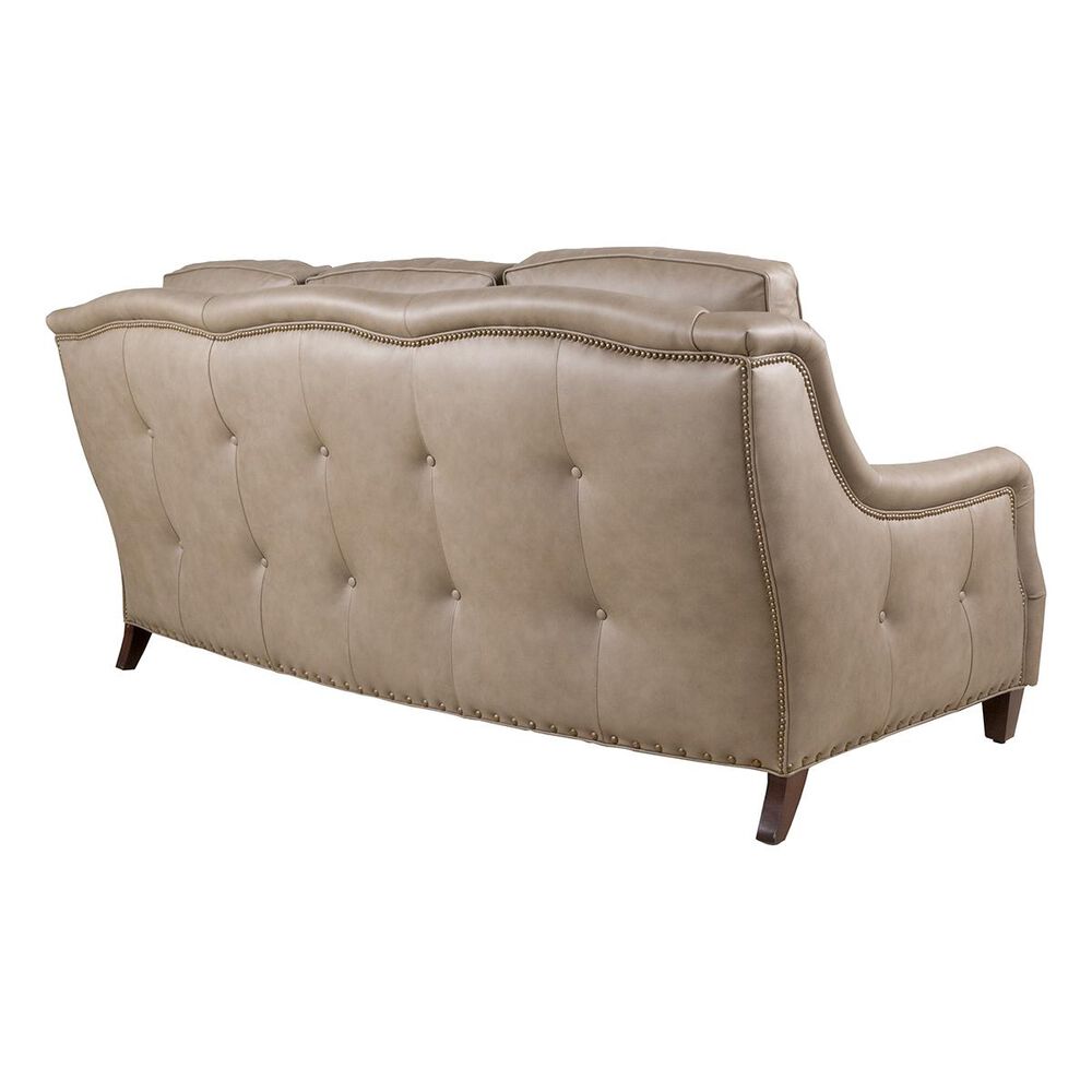 Hancock and Moore Redford Leather Sofa in Juno Taupe Nebraska
