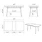 Monroe Judith Dining Table and Chairs in Marbleized Matte Gray, , large