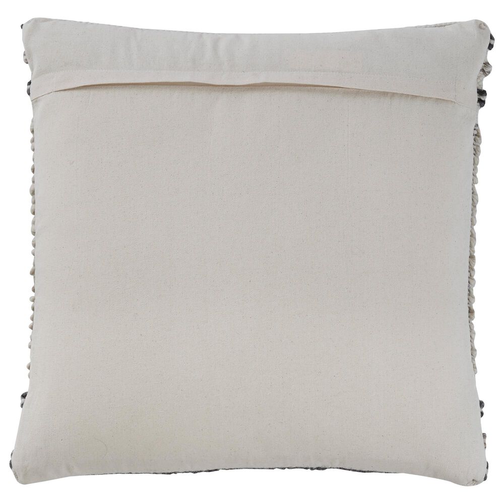Ashley Ricker 20&quot; Square Throw Pillow in Gray and Cream, , large