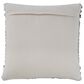 Ashley Ricker 20" Square Throw Pillow in Gray and Cream, , large