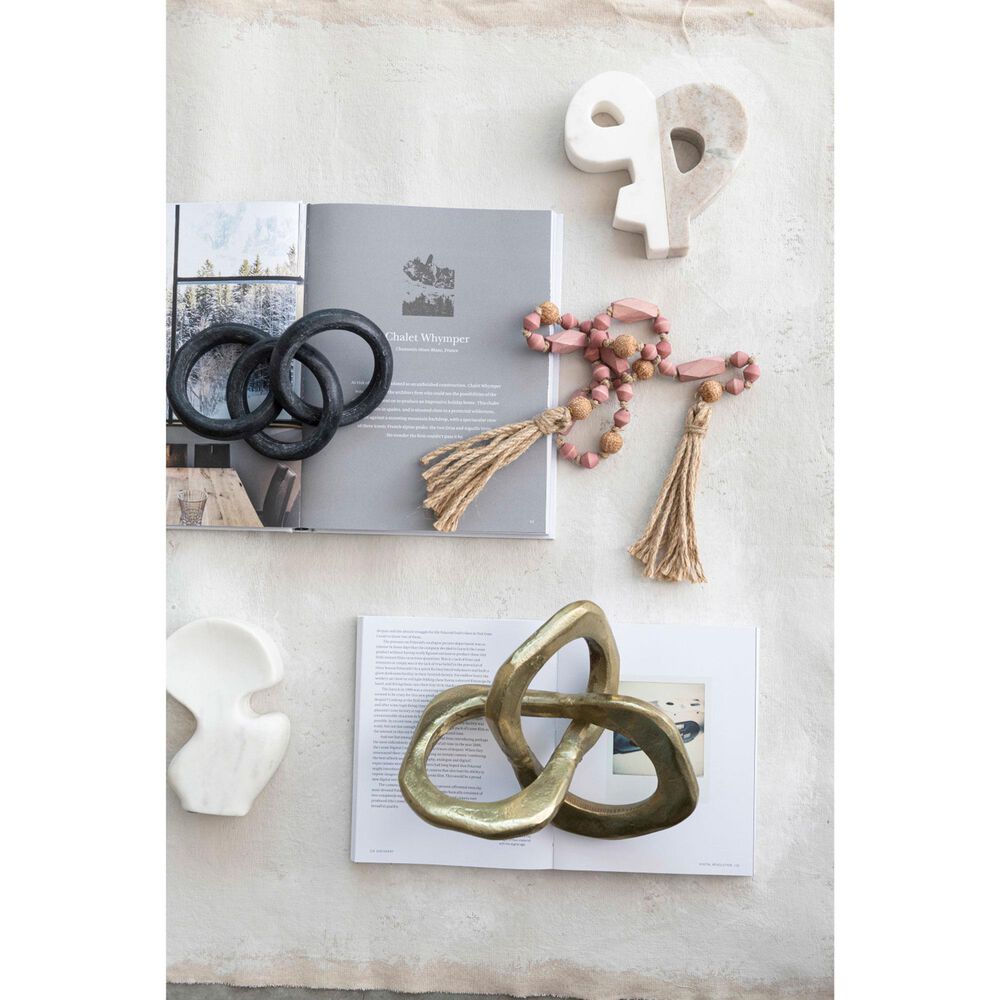 Creative Coop Abstract Figurine in Gold, , large