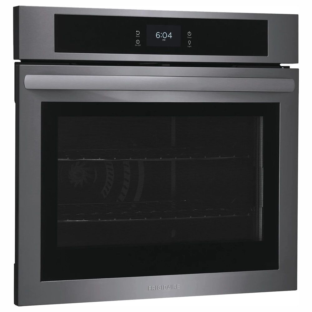 Frigidaire 30&quot; Single Electric Wall Oven with Fan Convection in Black Stainless Steel, , large