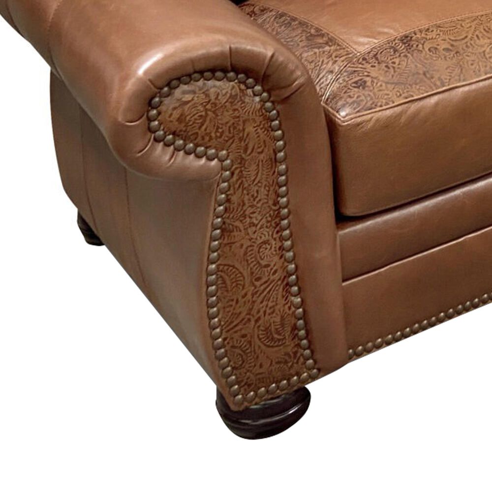USA Premium Leather Leather Sofa in Almond, , large