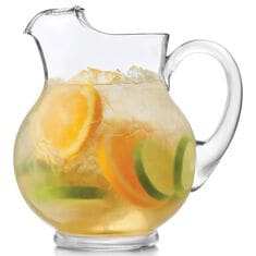 Libbey Glass Acapulco 89 Oz Glass Pitcher in Clear
