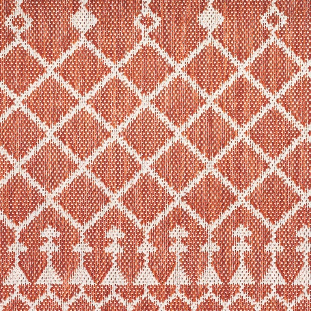 Nourison Positano Southwestern Terracotta 7&#39; x 10&#39; Indoor/Outdoor Area Rug, , large