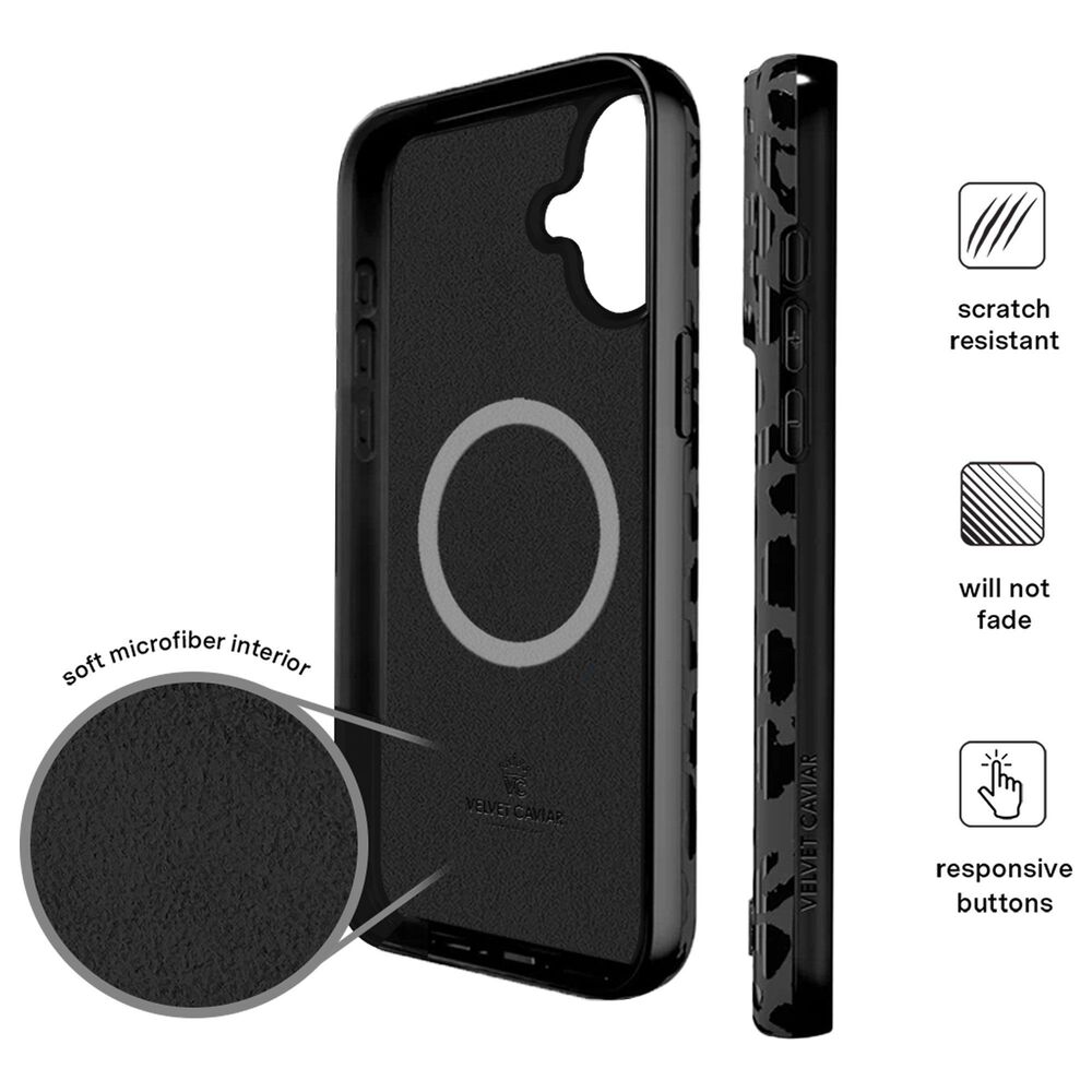 Velvet Caviar MagSafe Case for Apple iPhone 16 Plus in Black Leopard, , large
