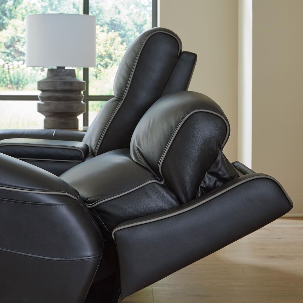 Ashley 5Z-Comfort Power Reclining Sofa in Onyx, , large