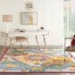 Nourison Aloha 5"3" x 7"5" Multicolor Indoor/Outdoor Area Rug, , large