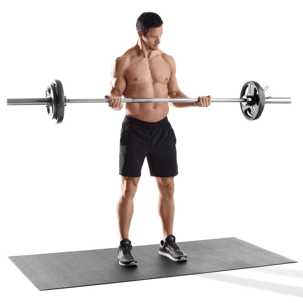 iFit 36 x 72 iFIT Black Vinyl Equipment Mat, , large