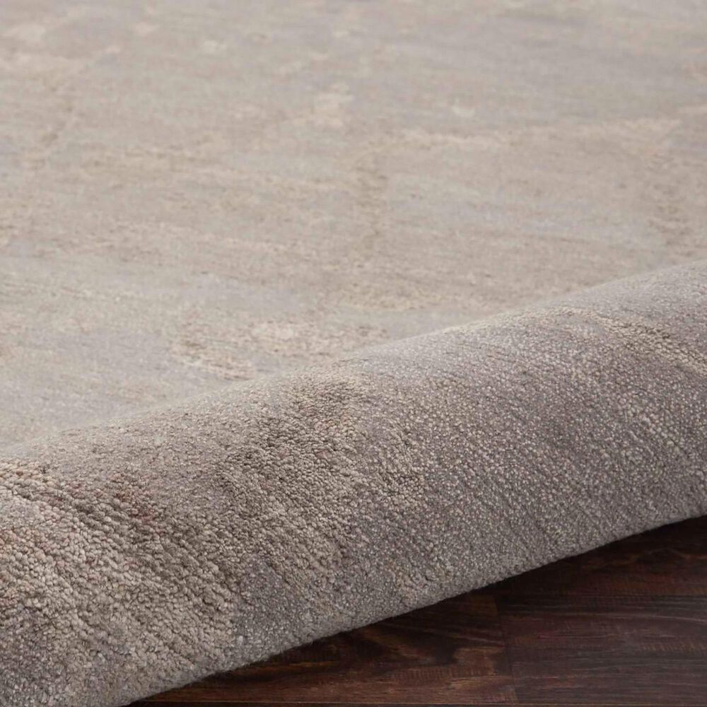 Nourison Silk Shadows SHA02 2&#39; x 3&#39; Silver Area Rug, , large