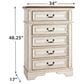 Ashley Realyn Standard Chest in Chipped White, , large