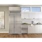 True Residential 24.6 Cu. Ft. Side-by-Side Refrigerator with Solid Door in Stainless Steel, , large
