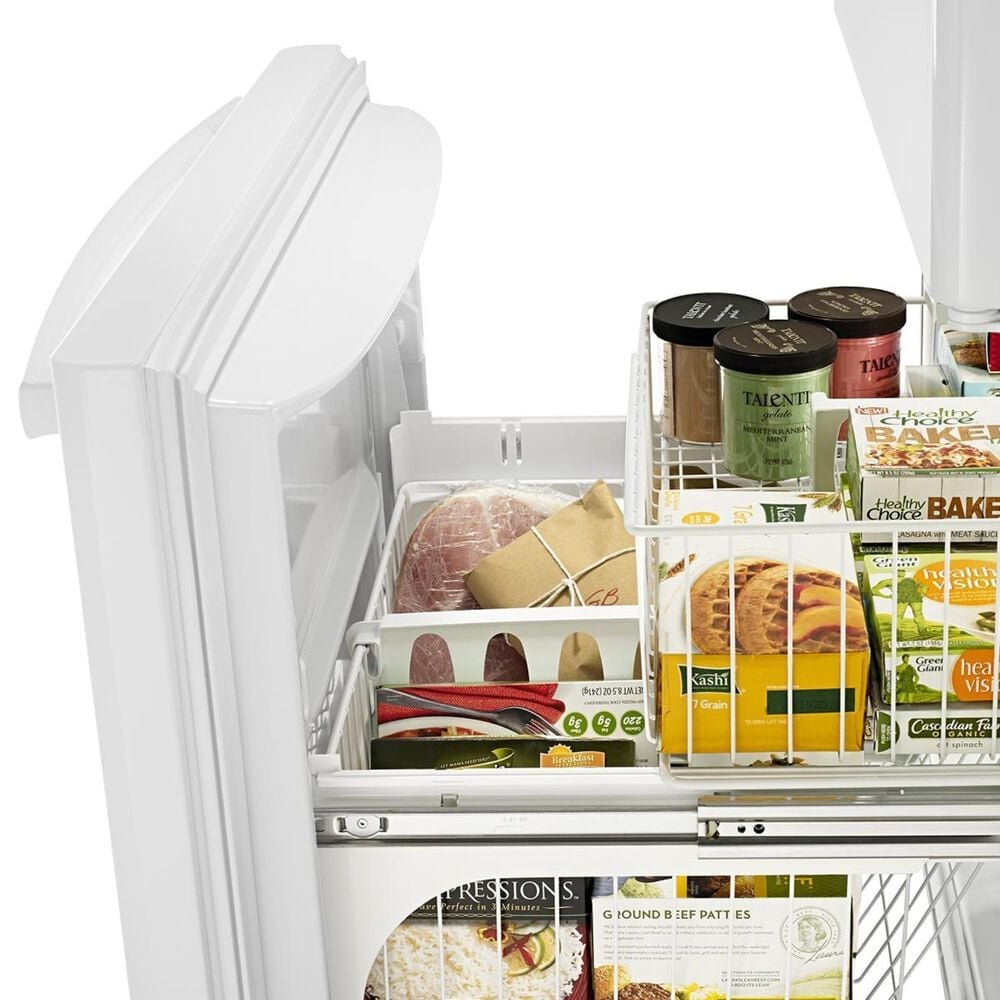 Amana 22 Cu. Ft. Bottom-Freezer Refrigerator with Large Capacity, , large