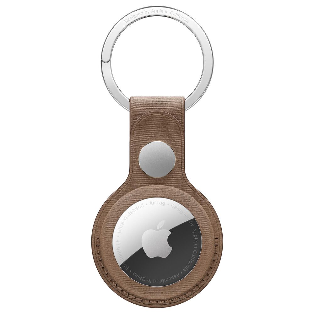 Apple AirTag FineWoven Key Ring - Taupe, , large