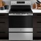 GE Profile 5.3 Cu. Ft. Smart Electric Range in Fingerprint Resistant Stainless, , large