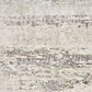 Nourison Glitz GLZ10 Cream and Grey 5"3" x 7"3" Area Rug, , large