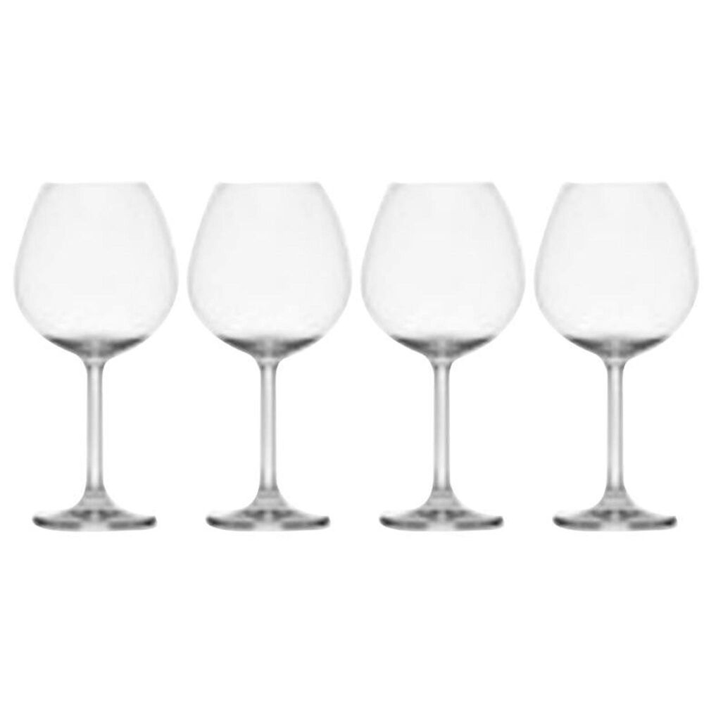 Lifetime Brands Lana 23 Oz Red Wine Balloon Glass in Clear (Set of 4), , large