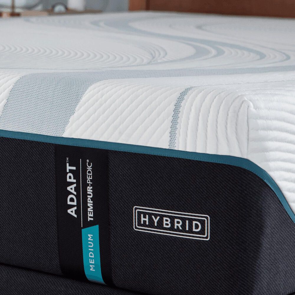 Tempur-Pedic Adapt 2.0 Medium Hybrid Queen Mattress with High Profile Box Spring, , large