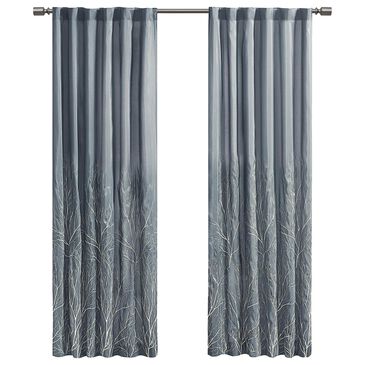 Hampton Park Andora 84" x 50" Curtain Panel in Blue, , large