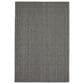 Radici USA Anzio 9" x 12" Anthracite Area Rug, , large