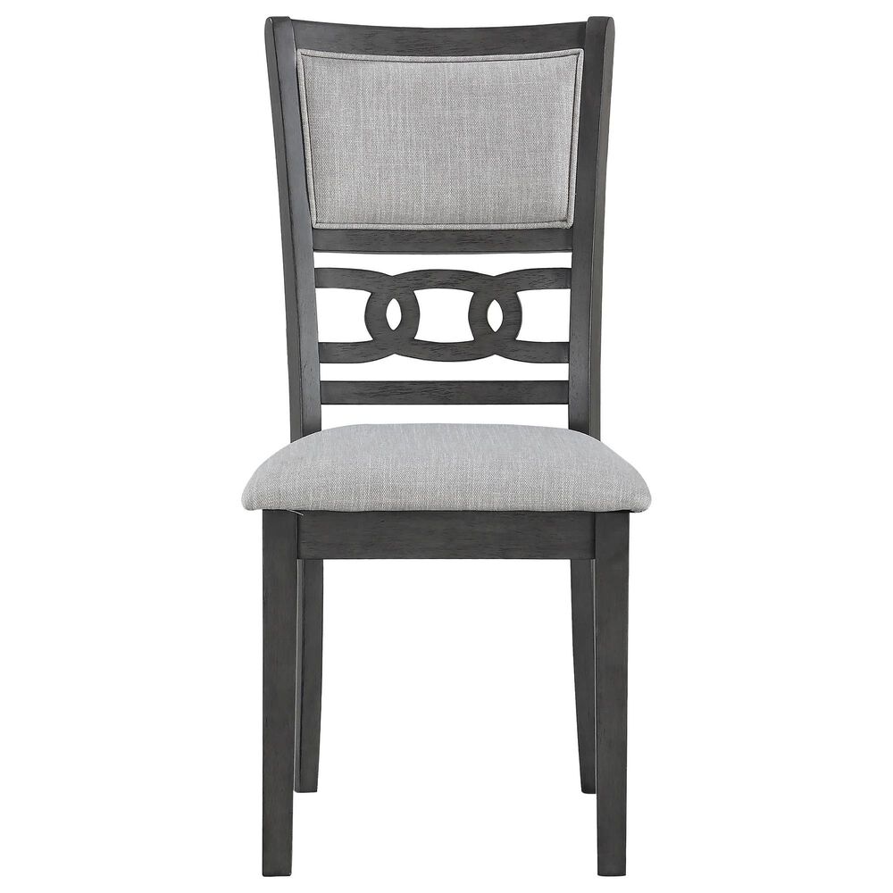 New Heritage Gia 5 Piece Contemporary Dining Height Set in Gray, , large