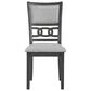 New Heritage Gia 5 Piece Contemporary Dining Height Set in Gray, , large