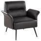 Lumisource Petal Accent Chair in Espresso, , large