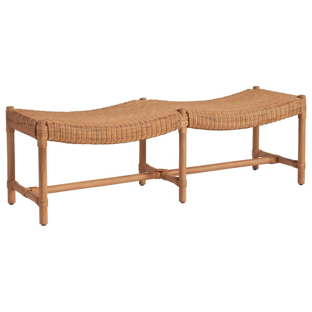 Furniture Worldwide Weekender Murro Bay Bench in Natural, , large