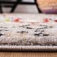 Safavieh Amsterdam AMS108G 10" x 14" Multicolor Area Rug, , large