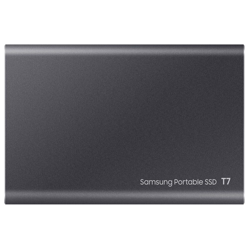 Samsung 1TB T7 Portable SSD in Titan Gray, , large