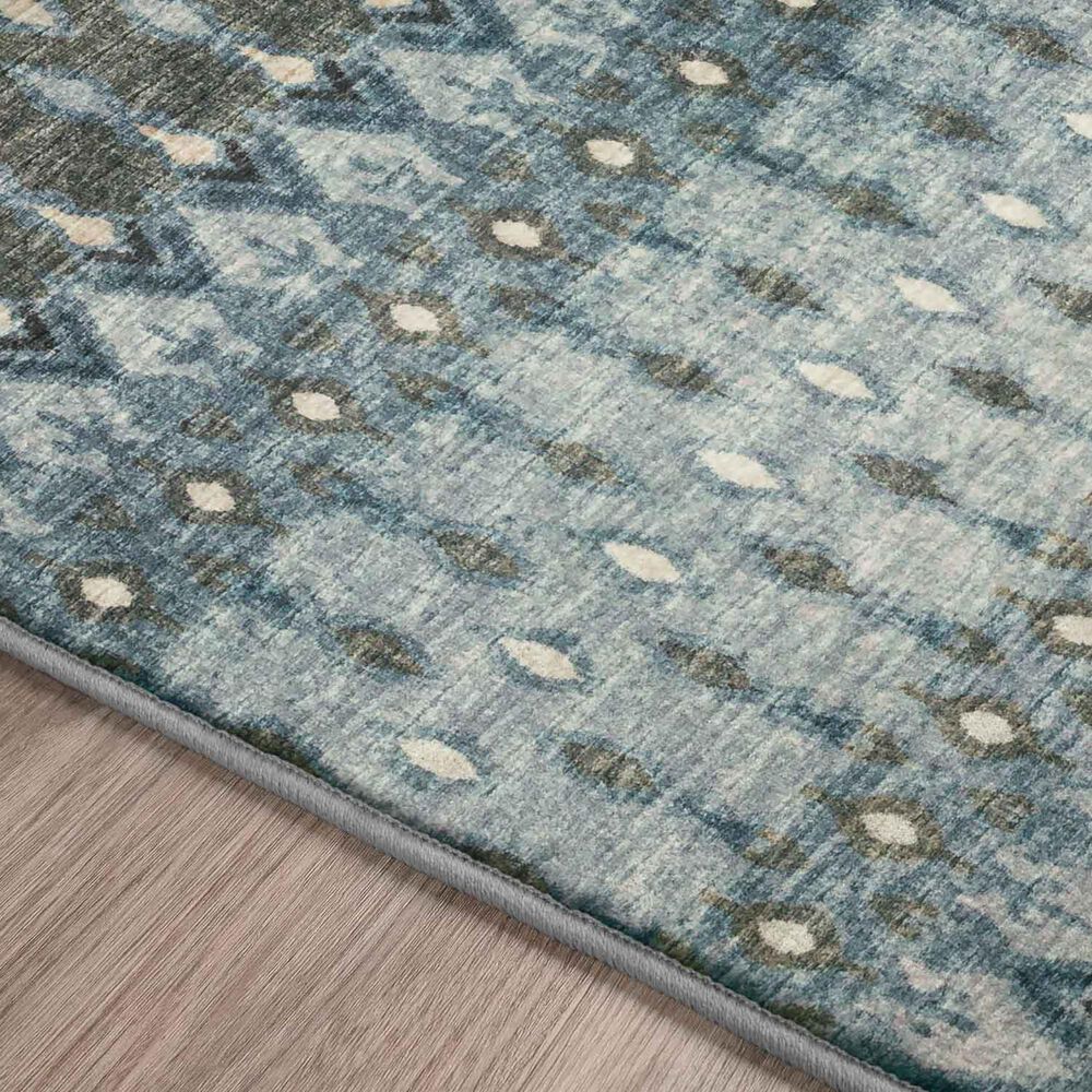 Dalyn Rug Company Brisbane 3&#39; x 5&#39; Mineral Blue Area Rug, , large