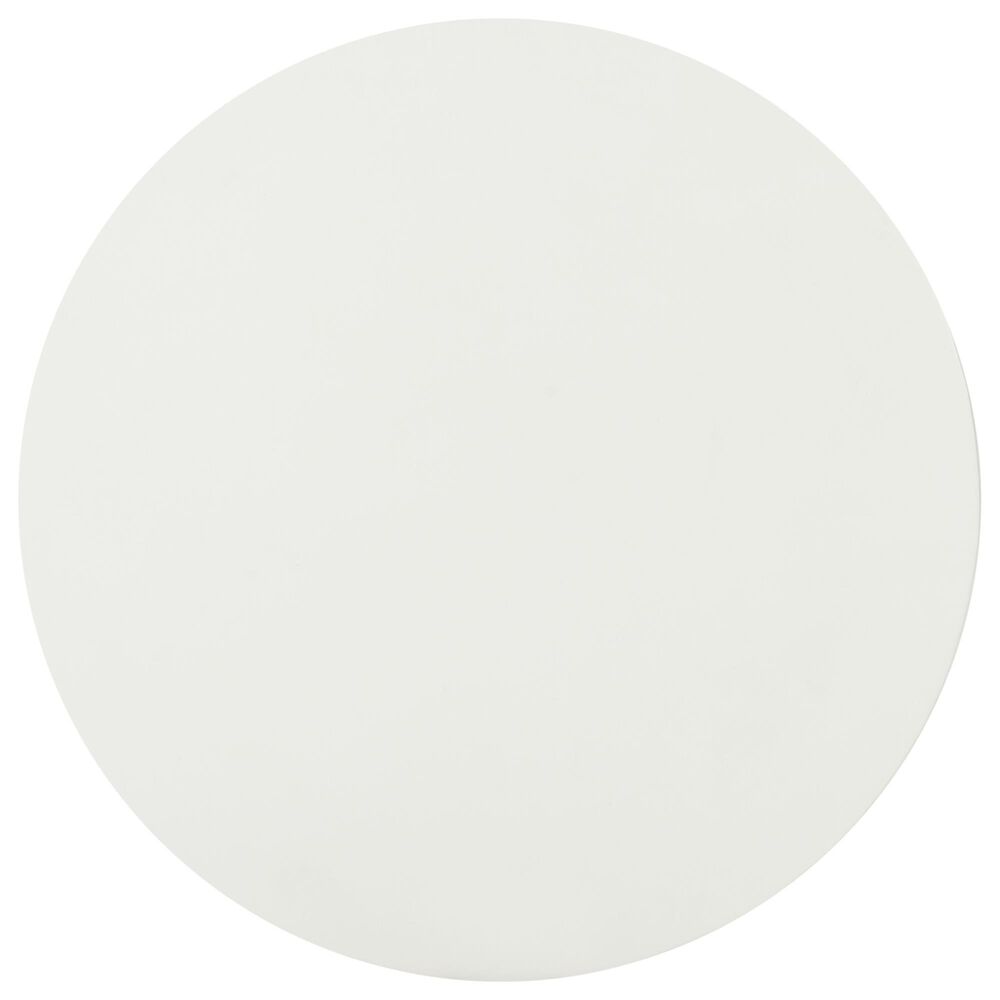 Safavieh Palmdale Patio Accent Stool in Ivory, , large