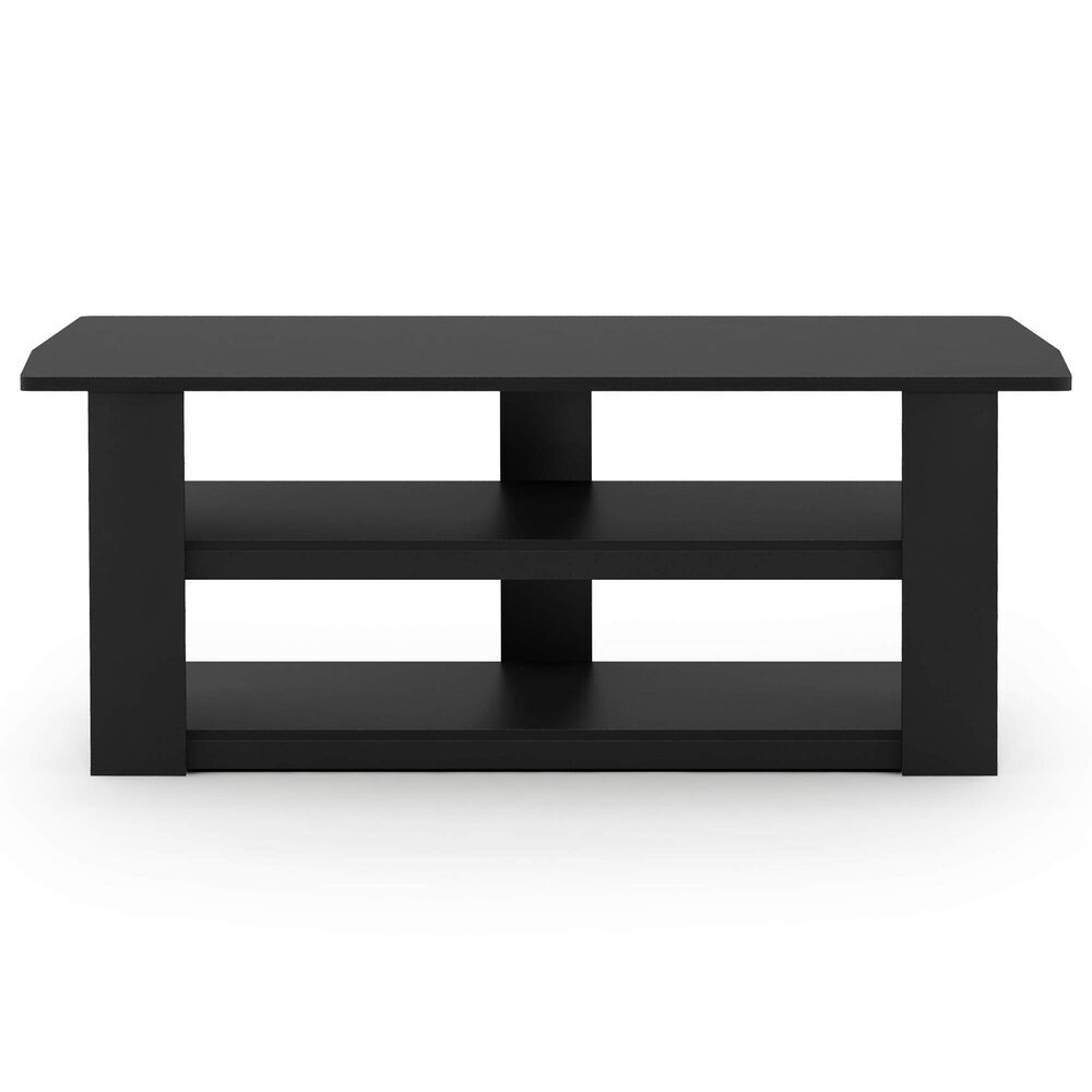 HOMLUX 42.1" Entertainment Center TV Stand in Black, , large