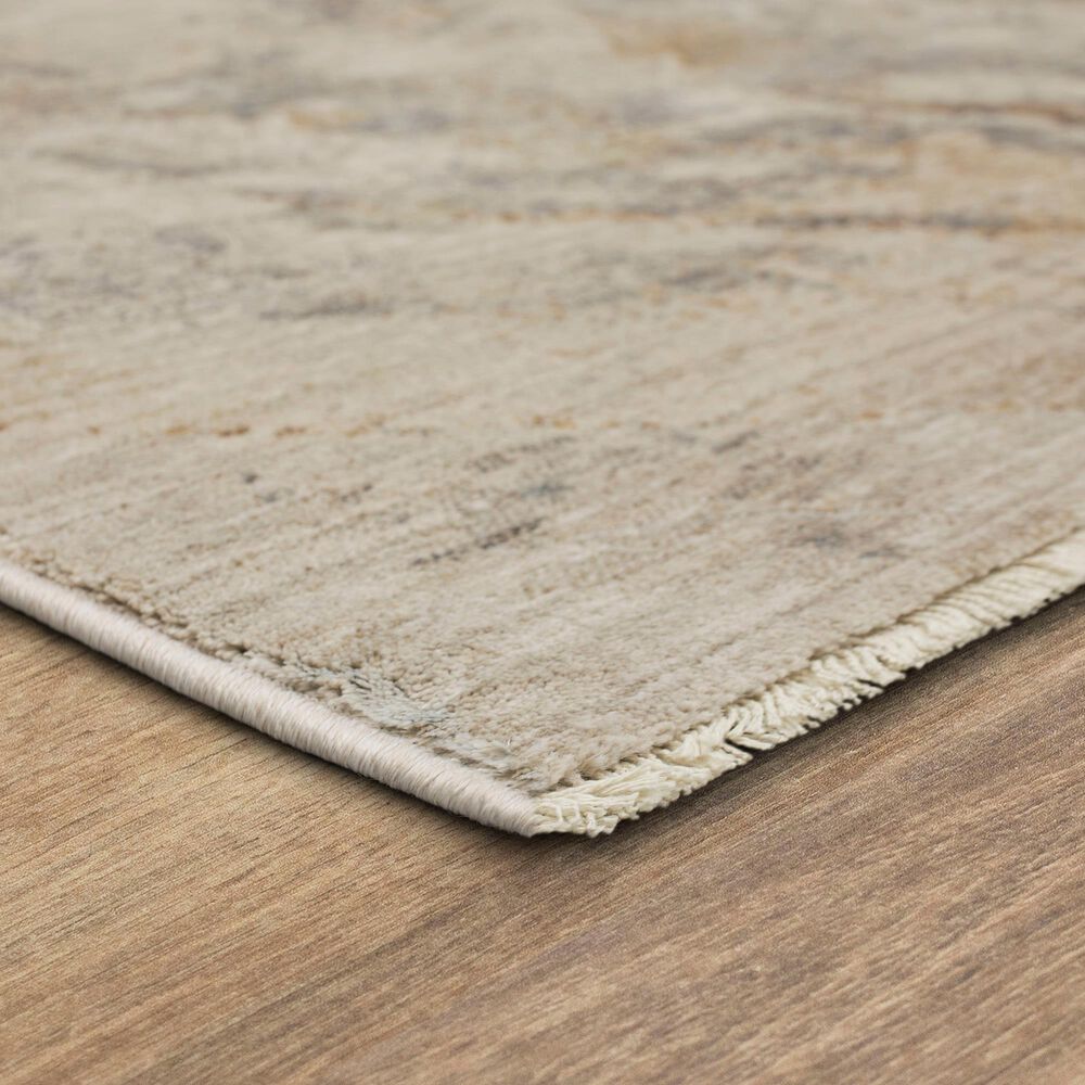 Karastan Echo Tesoro 7&#39;10&quot; x 10&#39;3&quot; Cream Area Rug, , large