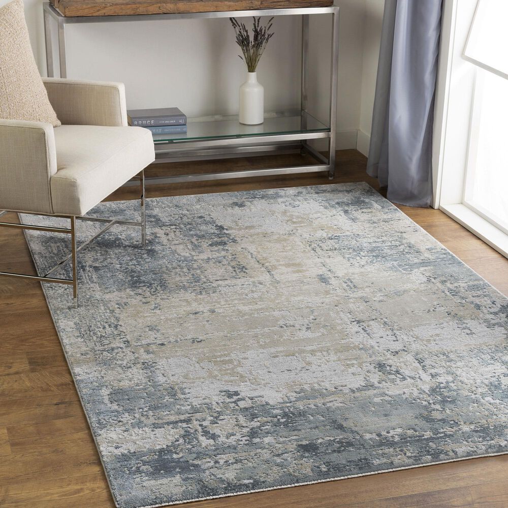 Surya Brunswick 10&#39; x 14&#39; Dusty Sage, Light Gray, Olive, Pale Blue, Taupe, Teal and Navy Area Rug, , large