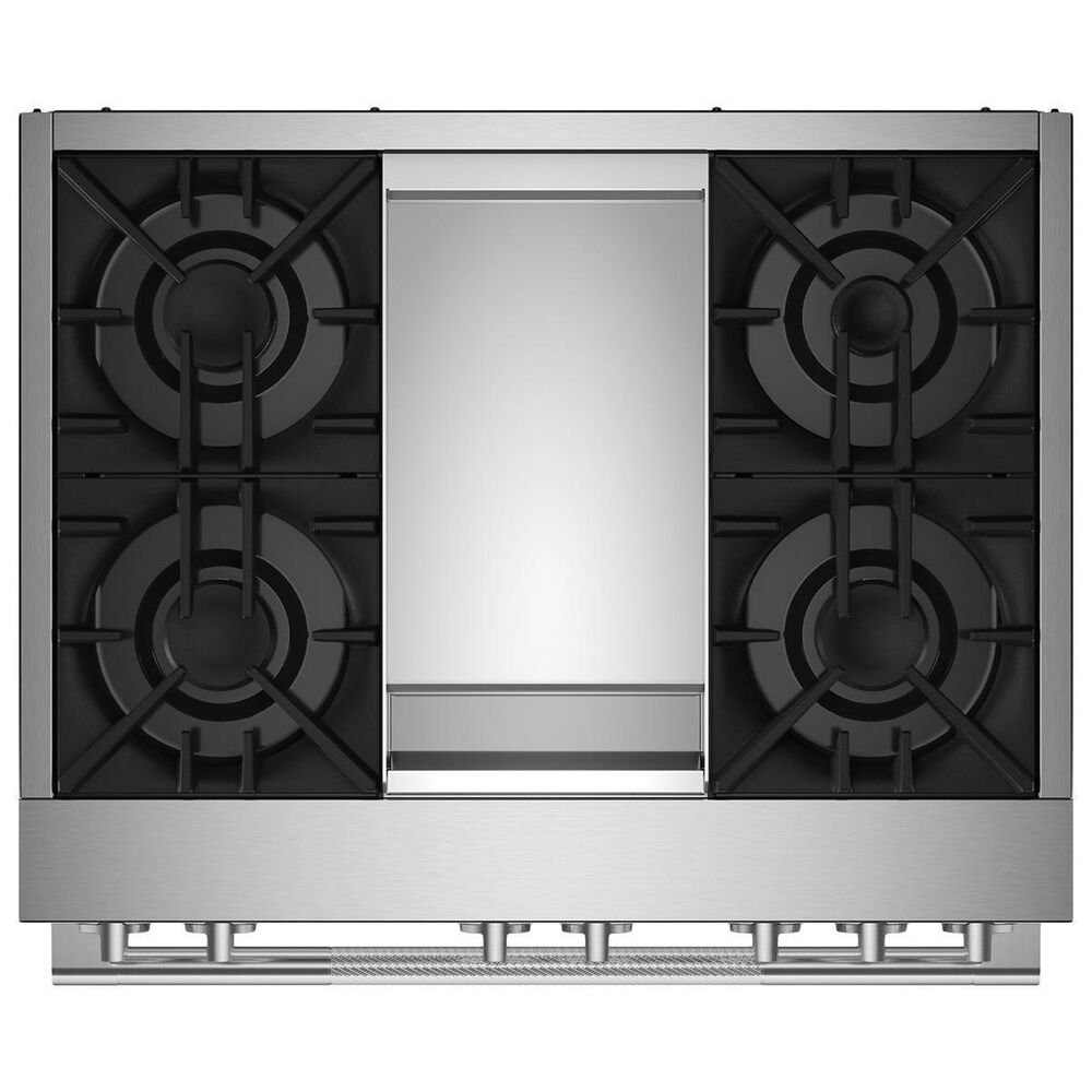 Jenn-Air 36&quot; Single Oven Dual Fuel Professional Range in Stainless Steel, , large