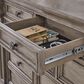 Millenium Blairhurst Dresser and Mirror in Light Grayish Brown, , large