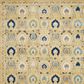 Safavieh Evoke EVK251B 10" x 14" Gold and Ivory Area Rug, , large