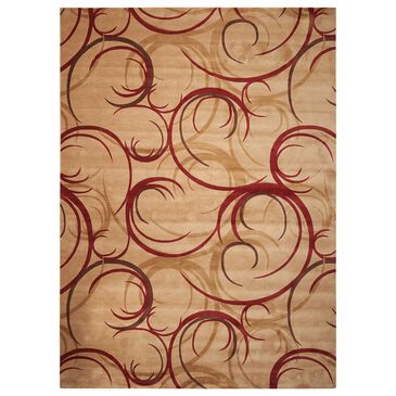 Nourison Somerset ST82 9"6" x 13" Beige Area Rug, , large