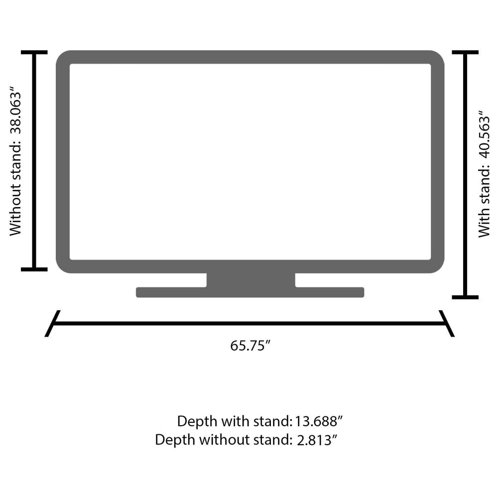 Sony 75" Class Bravia 3 II LED 4K HDR with Gemini in Black - Smart Google TV, , large