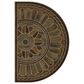 Mohawk Ornamental Estate Chestnut, Chocolate, Hazelnut, Stone, Grey and Olive 1"6" x 2"6" Indoor/Outdoor Door Mat, , large