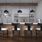 Uttermost Holgate 1-Light Pendant in Matte Black, , large