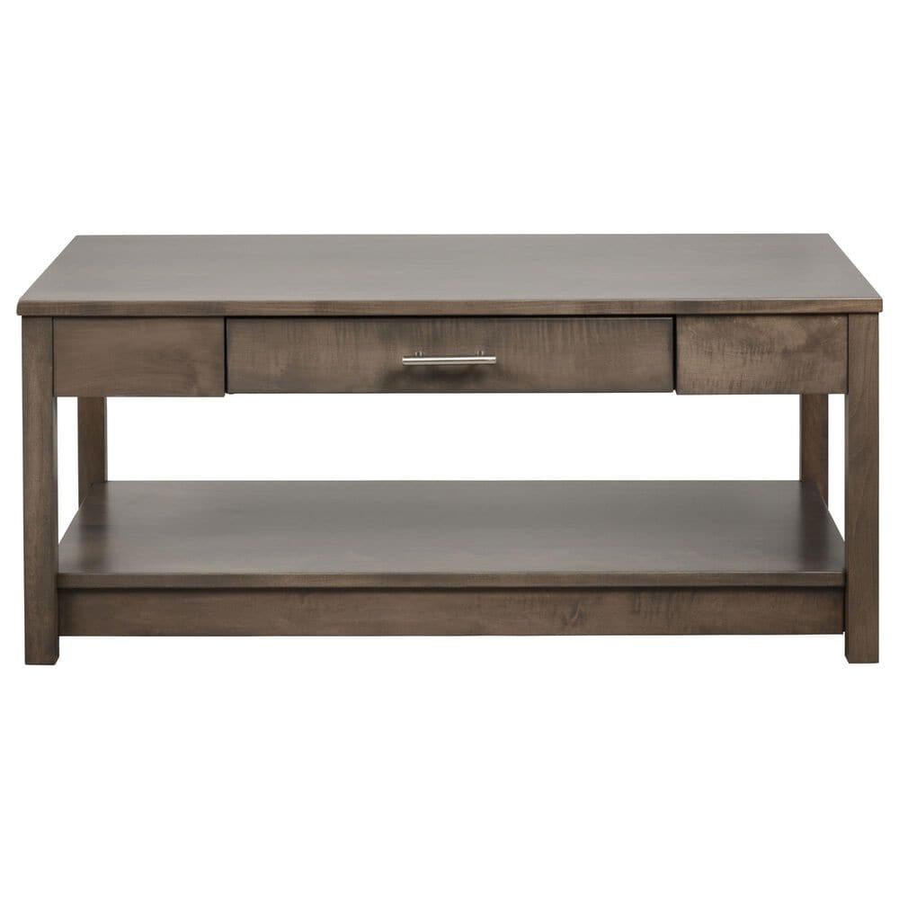 Y &amp; T Woodcraft Avon Urban Coffee Table with Casters in Smoke, , large