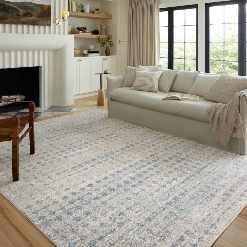 Loloi II Kamala 11&#39;2&quot; x 15&#39;7&quot; Sky and Dove Area Rug, , large