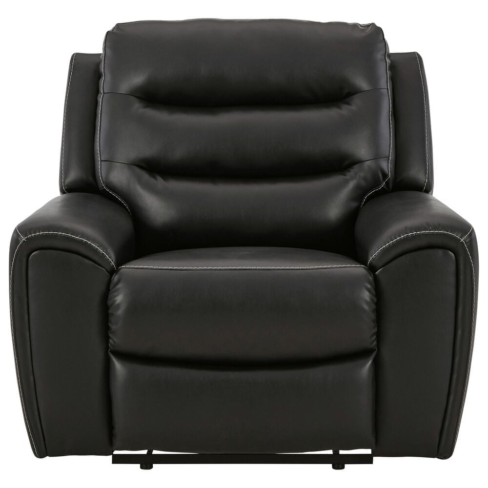 Ashley Warlin Power Recliner in Black, , large