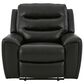 Ashley Warlin Power Recliner in Black, , large